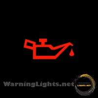 Forklift Engine Oil Pressure Warning Light