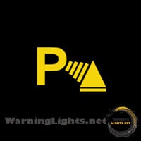2006 Chevy Trailblazer Parking Sensors Warning Light