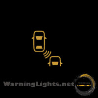 BMW X3 Blind Spot Indicator Warning Light