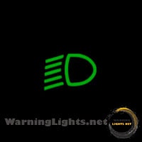 Chevy Cruze Dipped Head Warning Lights