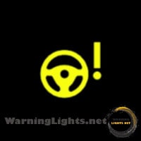 Chevy Trailblazer Power Steering Fault Warning Light