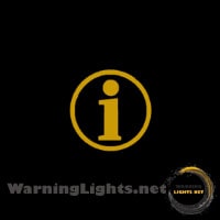 Chevy Trailblazer System Message Indicator Warning Light
