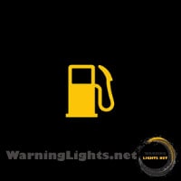 Dodge Avenger Low Fuel Warning Light