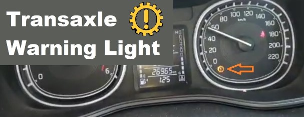 How do I turn off the automatic transaxle warning light