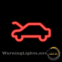 Isuzu Truck Hood Open Warning Light