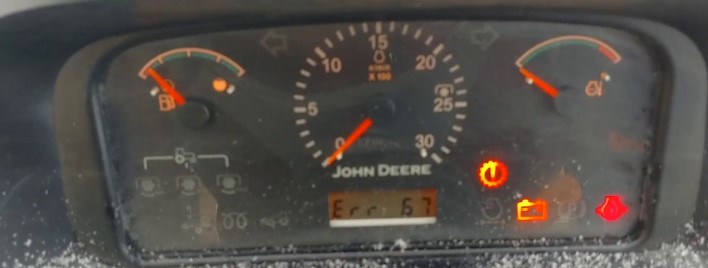 john deere warning lights meaning