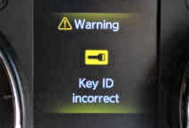 Key ID Incorrect