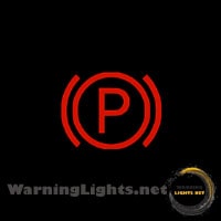 Lexus Rx 350 Electric Parking Brake Warning Light