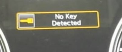 No Key Detected