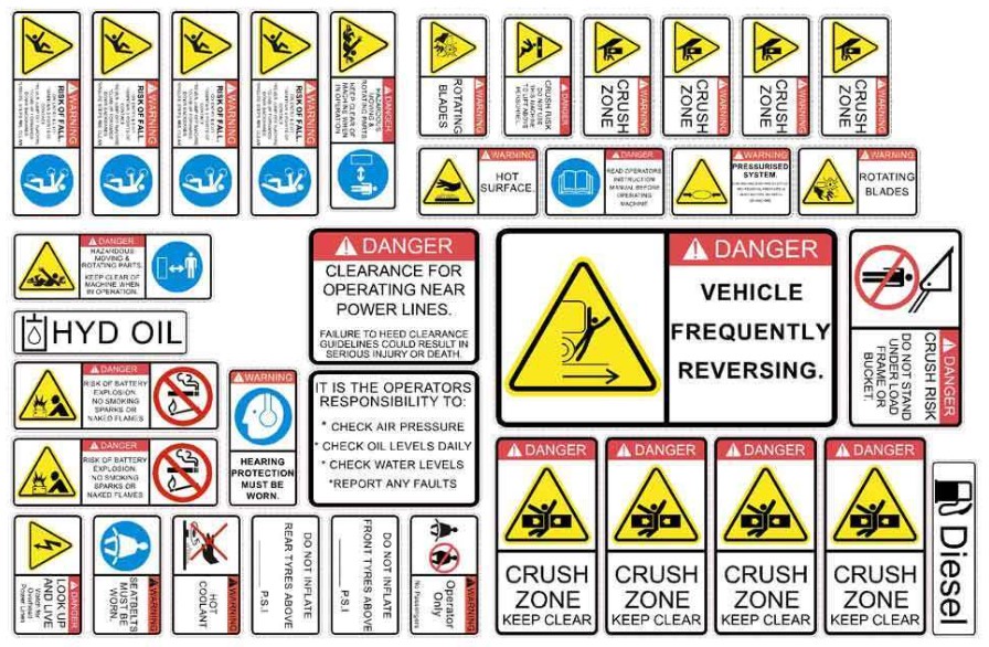 What Does the Takeuchi Warning Lights and Symbol Mean