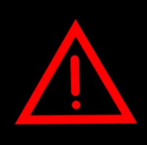 What is the Mercedes Sprinter Van Red Triangle Warning Light