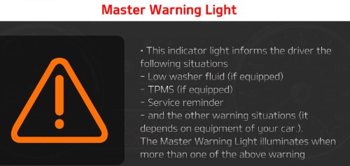 What Does the Infiniti Master Warning Light Mean