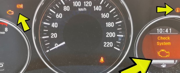 What Should You Do If All the Warning Lights Come On in Your Honda HRV