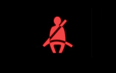 Hydraulic Seat Belt Warning Light