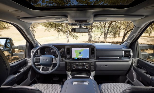 2023 F 250 Interior Cabin Features