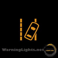 Nissan Kicks Lane Departure Warning Light