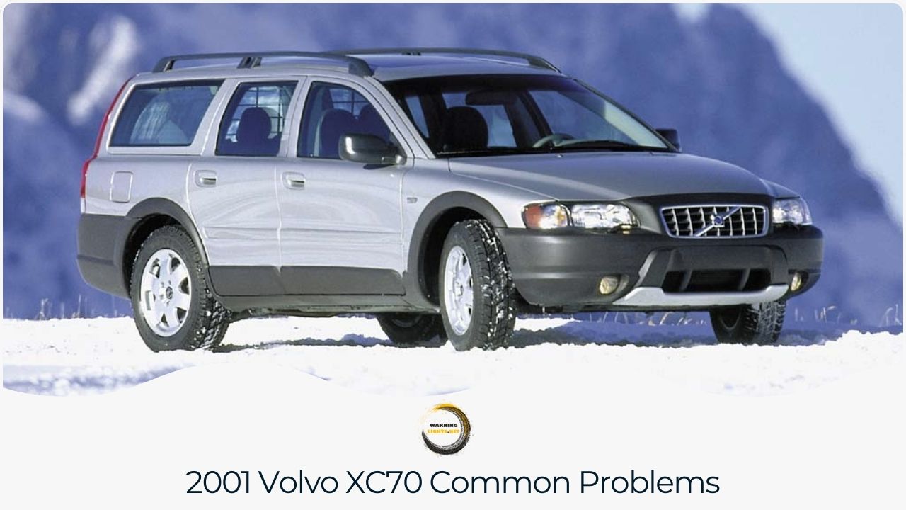 An overview of the most commonly reported problems in the 2001 Volvo XC70.