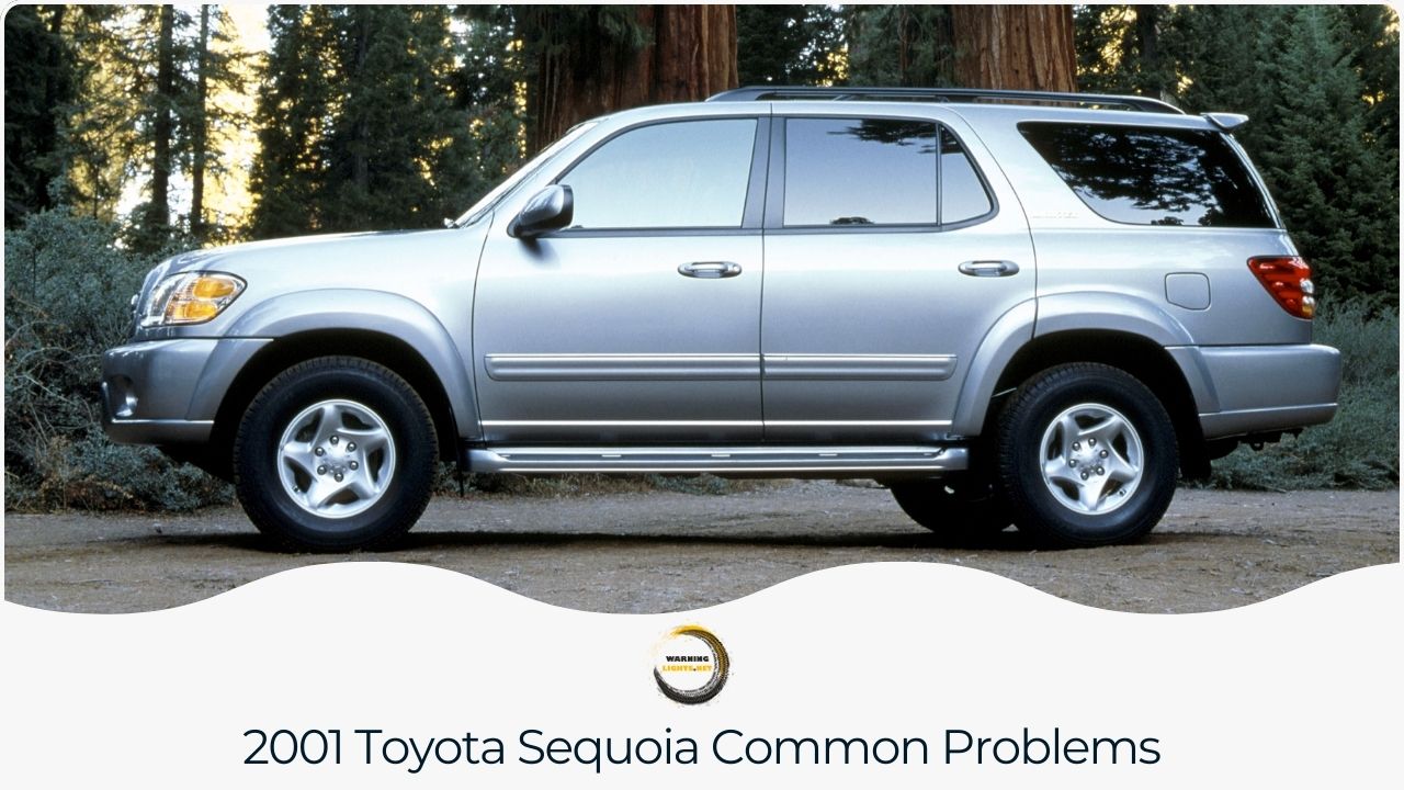 An overview of typical problems reported in the 2001 Toyota Sequoia model.