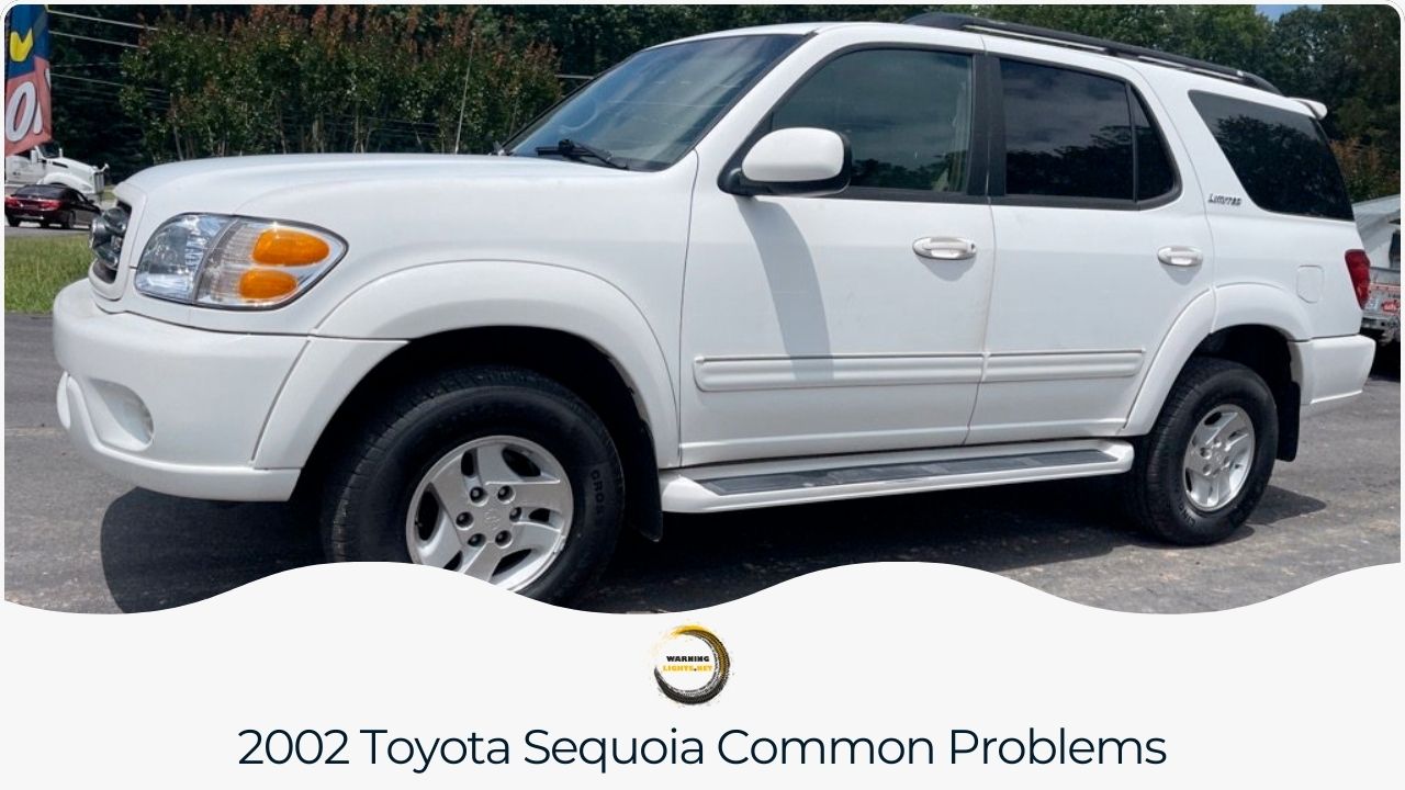 A summary of frequent issues encountered by owners of the 2002 Toyota Sequoia.