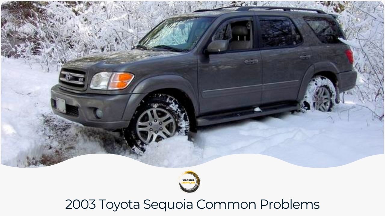A rundown of common problems specific to the 2003 Toyota Sequoia.