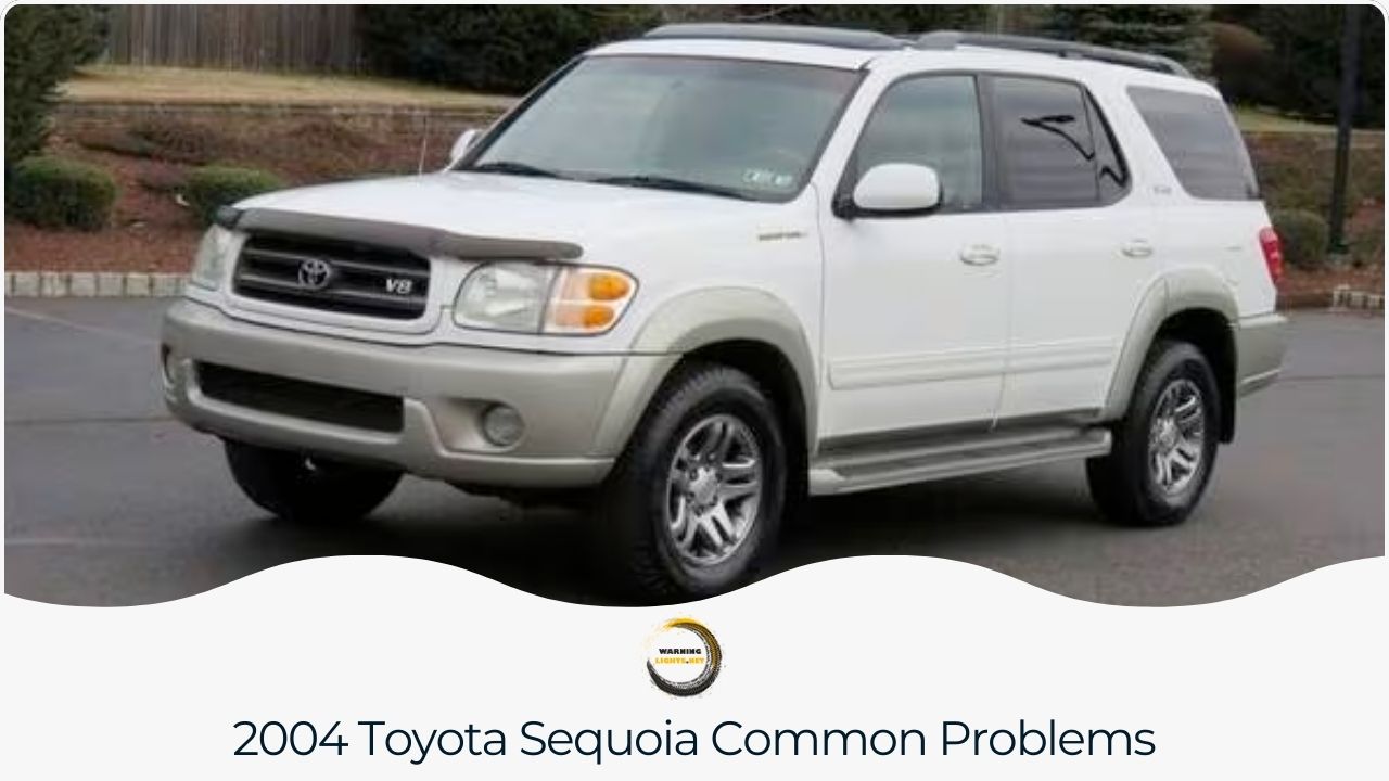 A description of regular issues faced in the 2004 Toyota Sequoia.