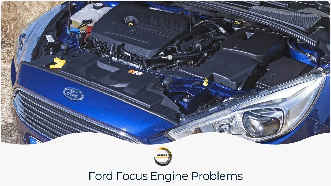 An overview of common engine problems encountered in certain Ford Focus models.
