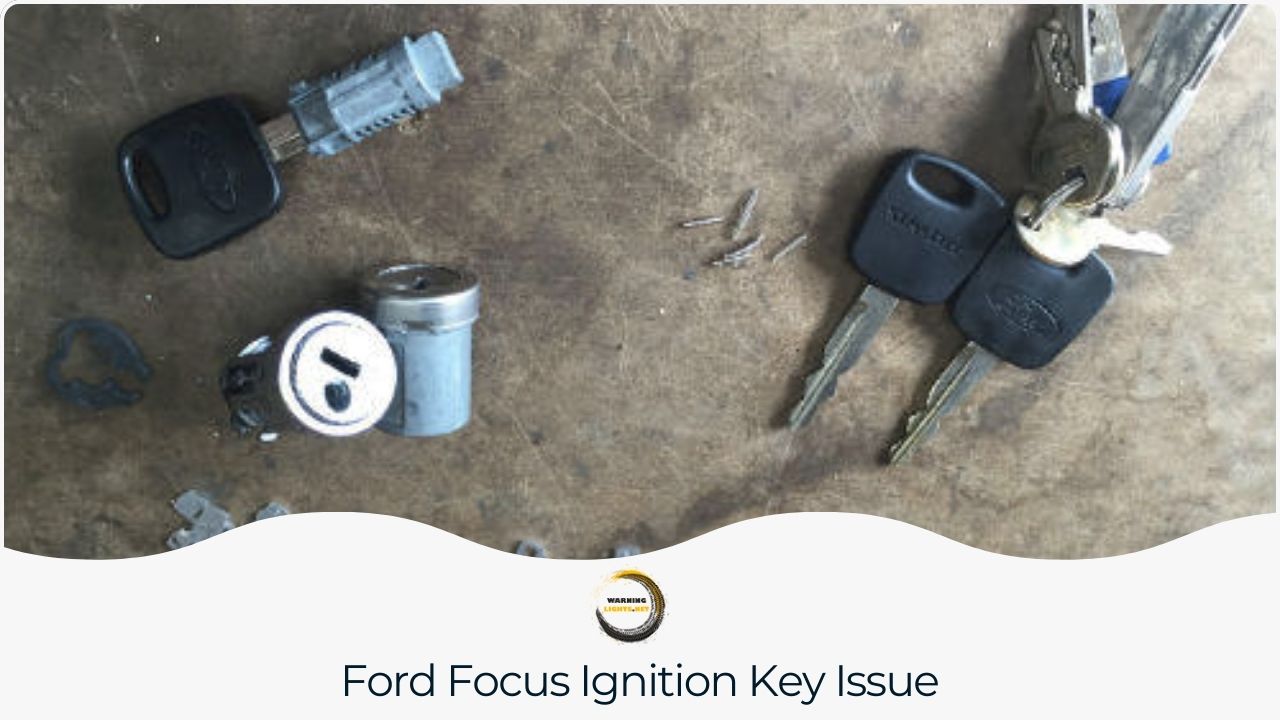 Details about ignition key problems found in certain Ford Focus cars.