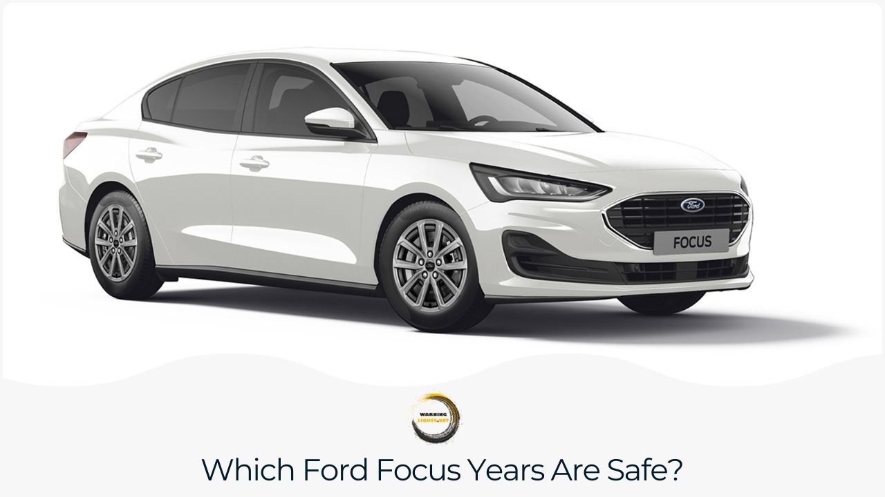 A guide identifying the Ford Focus model years considered reliable and safe.