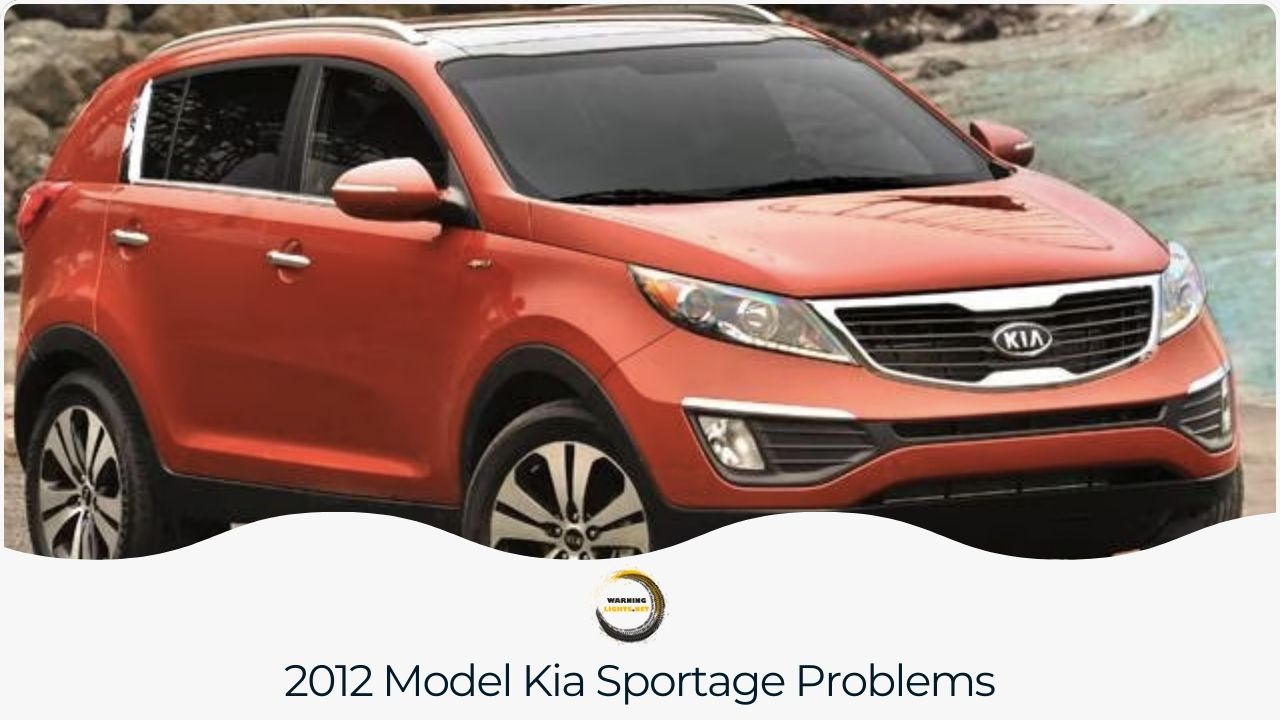 Issues with the 2012 Sportage encompass engine seizure, electrical problems, and transmission faults.