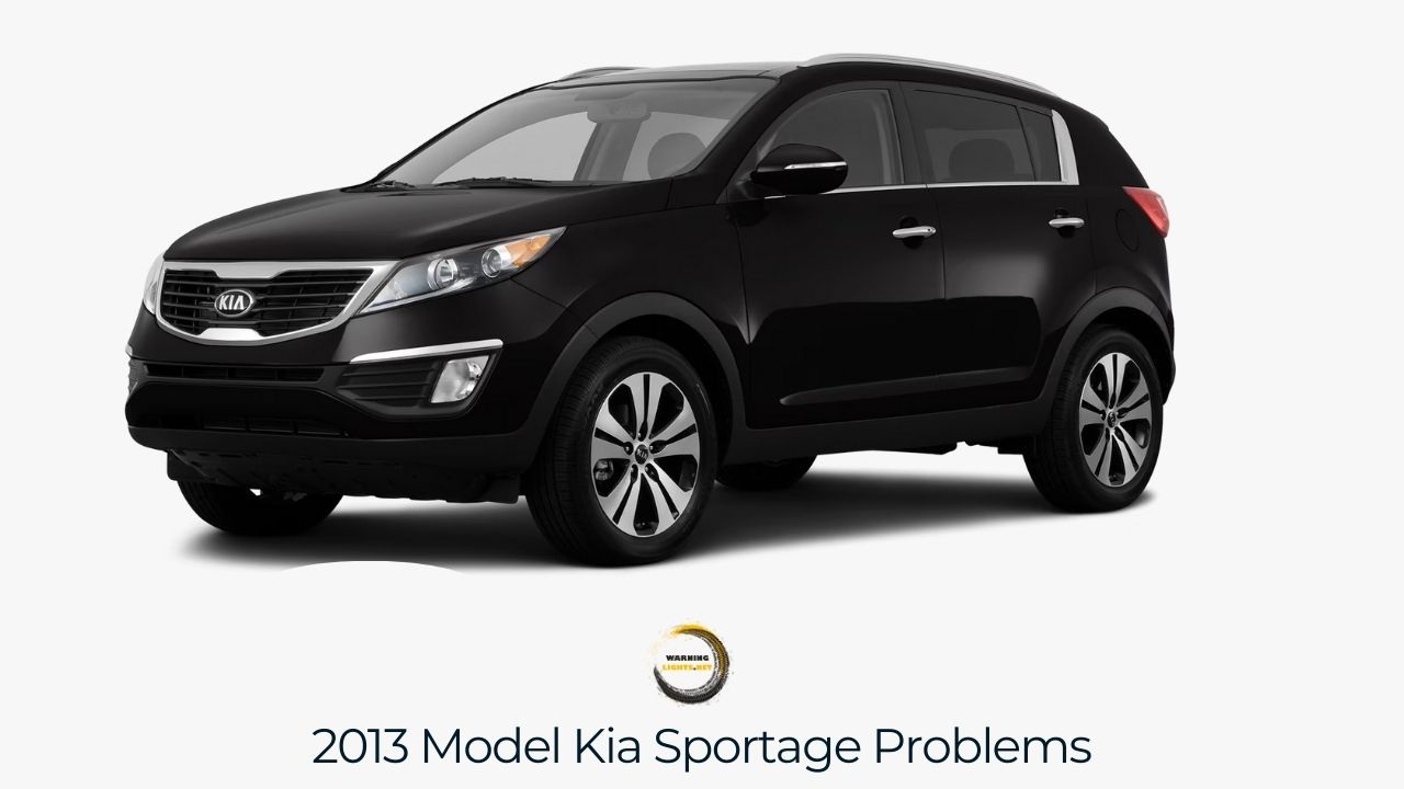 The 2013 Sportage experienced engine reliability issues, cooling system problems, and electrical faults.