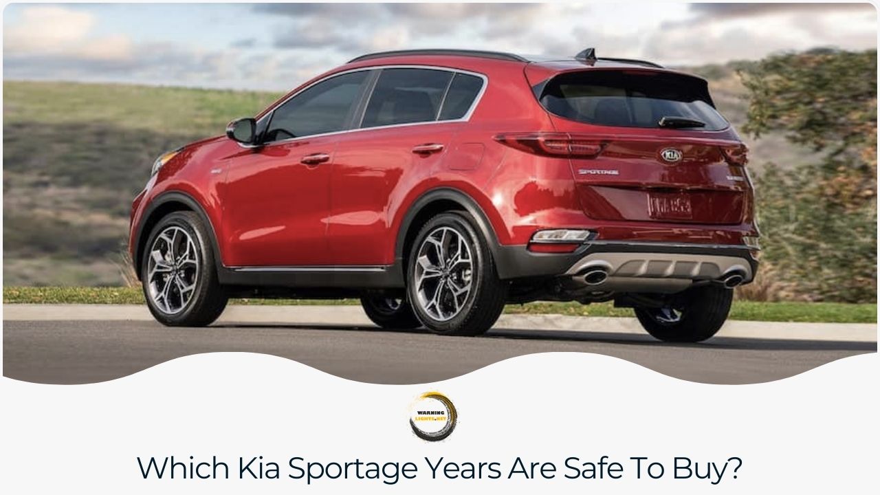 Recommendations for Kia Sportage model years that are generally considered reliable and a good choice for buyers.